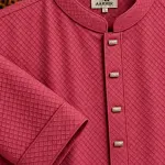 ARMIR Premium Maroon Textured Panjabi